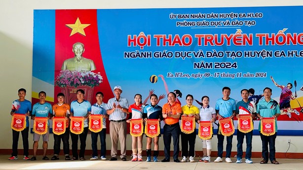 Hội thao truyền thống ngành Giáo dục và Đào tạo huyện Ea H’Leo năm 2024